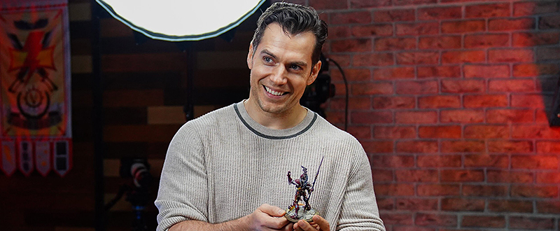 Henry Cavill transforma sonho de infância em realidade Warhammer se torna serie.